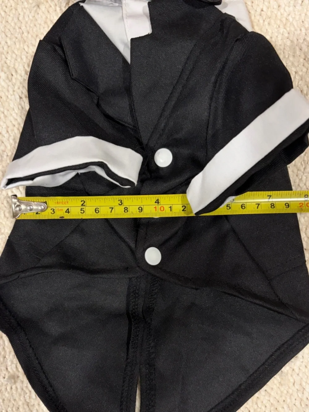 NWOT Dog Tuxedo with Bow Tie